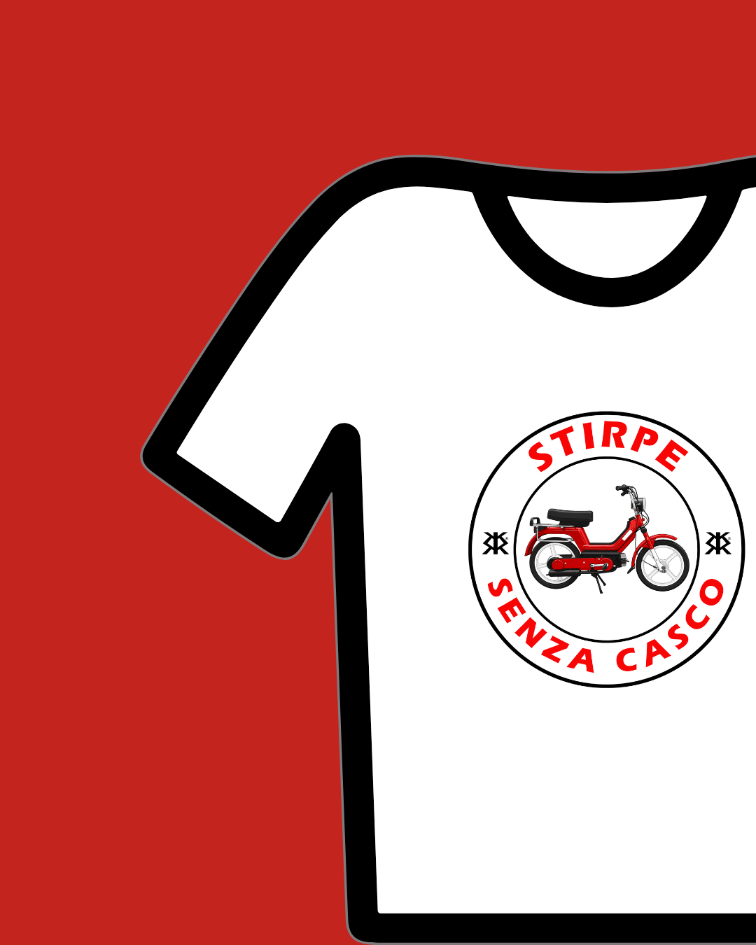 STIRPE SENZA CASCO - T-SHIRT STIRPE SENZA CASCO SI